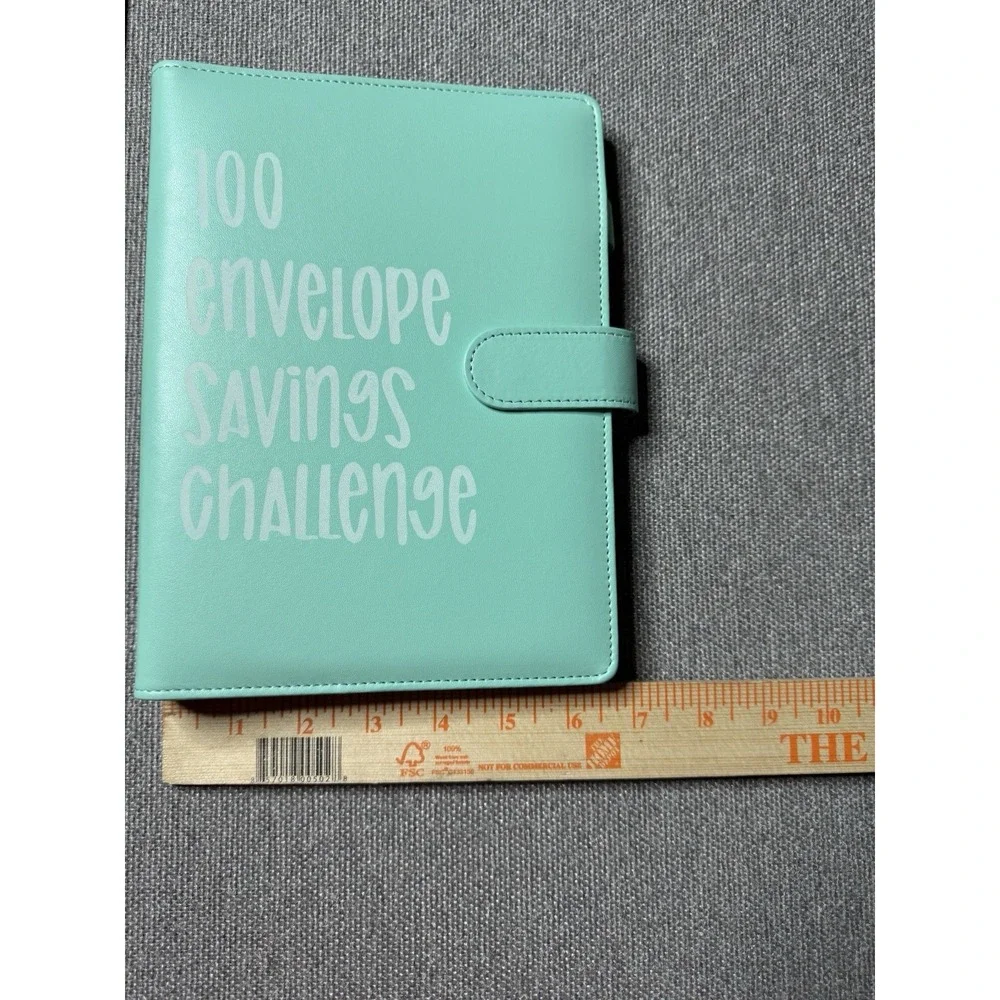 100 Envelopes Money Saving Challenge Binder, Save 5050 Dollars 100 Day Envelope